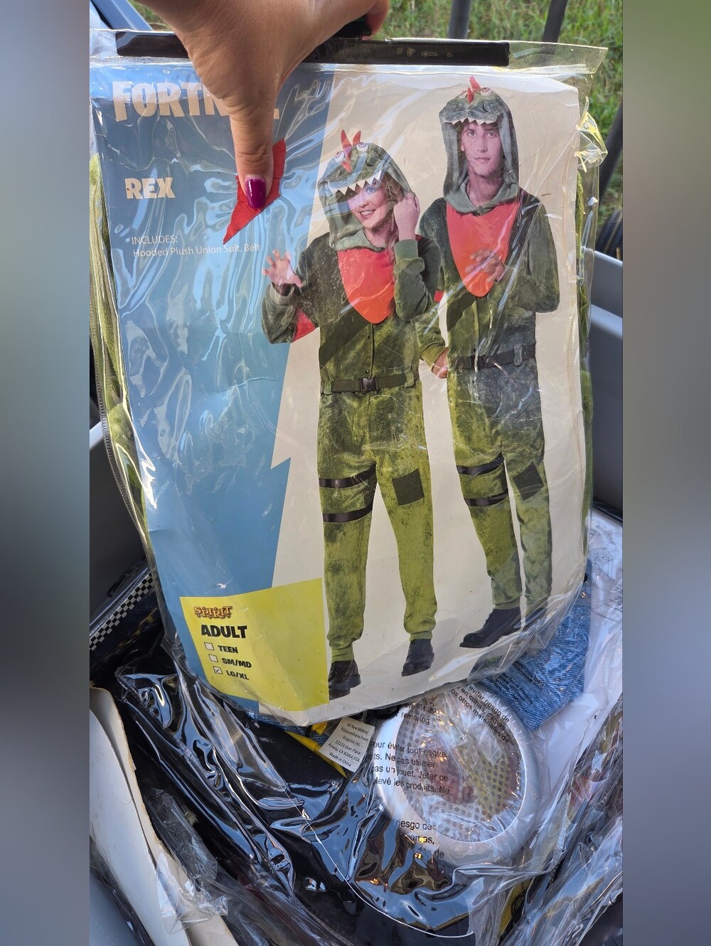 Fortnite Rex costume, Size L adult #gaming #costume